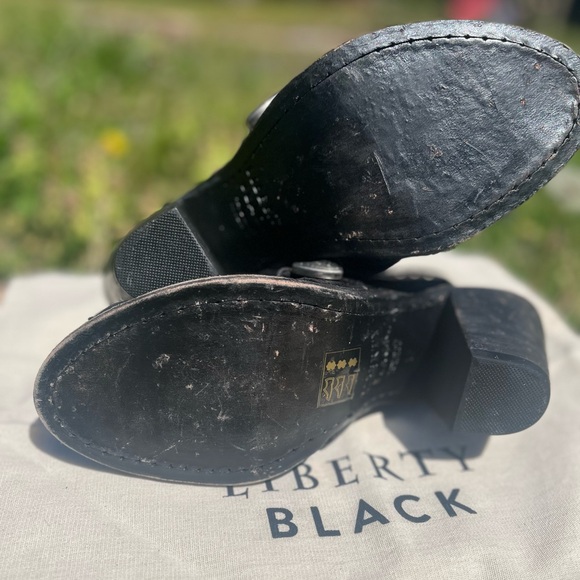 Liberty Black Kinney Heeled Sandal - Picture 5 of 6